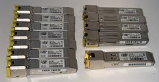 Lot Of 12 Cisco GLC-TE & GLC-T SFP Transceivers With (2)Hologram 30-1475-03 READ picture