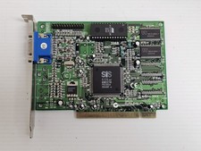 SIS 6326 4MB PCI VGA Graphics Card, DOS Windows 95/98 Rare Retro Vintage Gaming picture