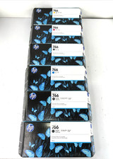 LOT 12 Genuine HP 766 300ml DesignJet XL 3600 Ink Cartridges New Sealed Expired picture