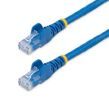 StarTech N6PATCH3BL10PK 10Pk 3Ft CAT6 Gigabit ETH Cable Snagless RJ45 UTP Blue picture
