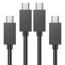 KOOWOD PS5 Controller Charger – 2 Pack 5FT OEM Original 3A Fast Black picture