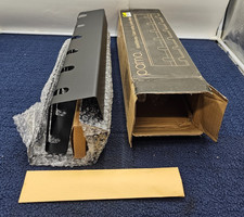 (QTY 2) Pamo P-05-001 Cable Management Under Desk For Easy Mounting - Black picture