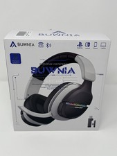 BUWNIA WF18 Wireless Gaming Headset 7.1 Surround Sound PC PS4 PS5 Switch Laptop picture