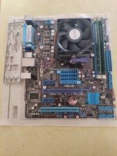 Asus motherboard M5A78-MLX PLUS Fx6300 CPU 2x2gb Ram I/O Plate picture