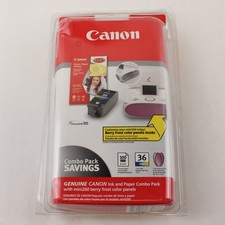 Canon Ink and Paper Combo Pack PIXMA mini260 CLI-36 Color 100 Sheets 4x6 Glossy picture