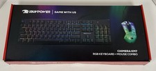 NEW iBUYPOWER Chimera KM7 RGB Gaming Keyboard and Mouse Combo picture