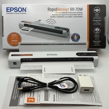Epson RapidReceipt RR-70W Wireless Portable Document Scanner – Wi-Fi / USB picture
