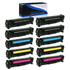 10PK CB540A CB541A CB542A CB543A for HP 125A Toner CM1312nfi CM1312mfp CP1515n picture