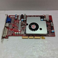 Rare ATI Radeon 9800 PRO 128MB AGP Graphics Video Card DVI VGA ^ picture