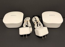 Eero Mesh J010001 AC Dual-Band Wi-Fi 5 Router Range extender/2 Pack picture