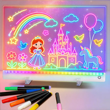 Rechargeable LED Drawing Board for Kids, 11.8 x 7.9in Drawing Tablet picture