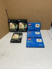 Lot Of 6 Packs Of 4x6 Glossy Photo Paper HP & Staples Read 3 Sealed 3 Open picture