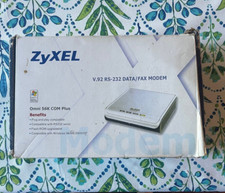 Zyxel Omni 56K COM Plus Modem NEW IN BOX Data/Fax picture