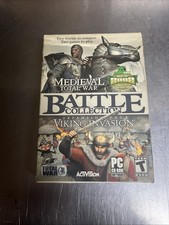 Medieval Total War Battle Collection PC Game + Viking Invasion Expansion Pack picture