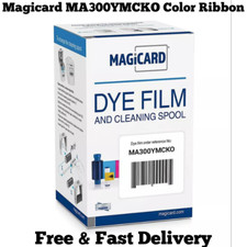 Genuine Magicard MA300YMCKO Full Color Ribbon Enduro Rio Pro-300 Print  picture