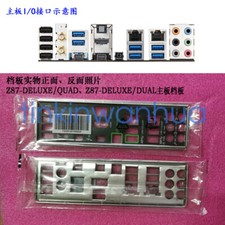 For ASUS Z87-DELUXE/QUAD/ Z87-DELUXE/DUAL IO I/O Shield Backplate Back Plate picture
