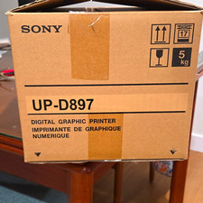 Sony UP-D897 Thermal B&W Printer, A6 300x300 DPI, USB, Portable picture