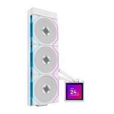 LIAN-LI Hydroshift II LCD-S 360 TL HS2LCDS36TW CPU Cooler 360mm AIO 3x 120 RGB W picture
