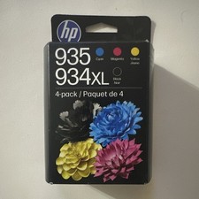 HP Genuine/Original 935/934XL Inkjet Ink Cartridges 4-Pack CMYK picture