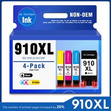 4PK 910XL Printer Ink for HP OfficeJet 8010 8015 8018 8020 8022  picture