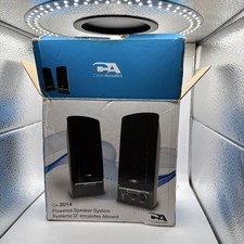 Cyber Acoustics CA‑2014 Multimedia Desktop Speakers – Tested & Working picture