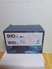 Ankink 910XL Ink Cartridge - 4-Pack B/C/M/Y HP Compatible #RB1 picture