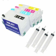 Printers 4-Color Refillable ink cartridges For Epson WorkForce 7610 7710 7210 picture