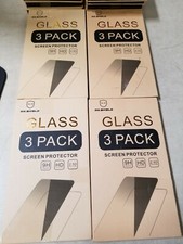 4X Mr. Shield for Samsung A20 3 Pack Premium Tempered Glass Screen Protector NEW picture