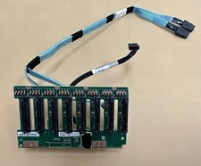 HP DL380 G9 8BAY SFF BACKPLANE BOARD SAS SATA 832305-001 w/ CABLES picture