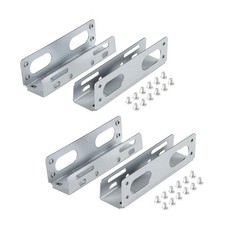 2 Pack SSD/HDD Hard Drive Metal Mounting Bracket Adapter, Convert Any 3.5 in ... picture