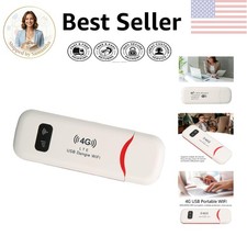 Compact 4G LTE USB Router - Portable WiFi Hotspot with WPS Security Feature picture