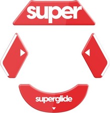 Pulsar Superglide 2 Glass Mouse Feet for Logitech G900 G903 Red picture