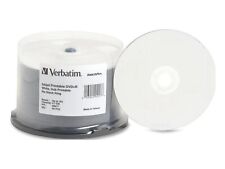 Inkjet Printable DVD+R Discs 4.7 GB 16X Spindle White 50 Pack picture