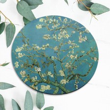 Van Gogh Painting Almond Blossom Mouse Pad Mat Office Desk Table Accessory Gift picture