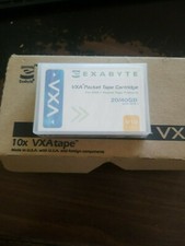  Exabyte VXA V10 20/40GB Factory sealed data tape cartridge PN 111.00106 (NEW) picture