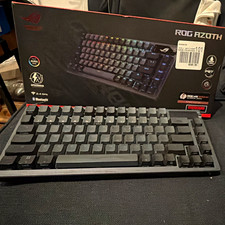 ROG Azoth Mechanical Wireless Bluetooth Illuminated Keyboard Black QWERTY picture