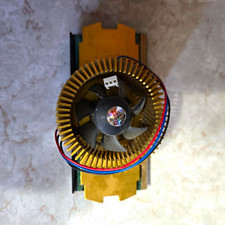 Intel Pentium III Slot 1 Single-Core CPU Processor w/ Heatsink Fan Retainer picture