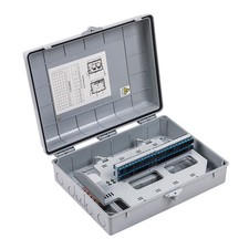 48 Core Outdoor Fiber Distribution Fiber Optic Splice Box 48 pcs SC UPC Adapters picture