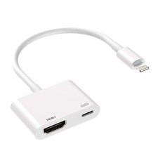 Lightning to HDMI Adapter Sync Screen 1920 * 1080 FHD for iPhone, iPad, iPod picture