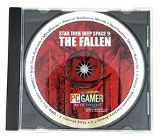 Vintage Star Trek Deep Space 9 The Fallen PC Demo Disc September 2000 CD Gamer picture