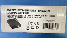 Intellinet 506502 Fast Ethernet Media Converter 10/100BaseTX to 100BaseFX (SC) picture
