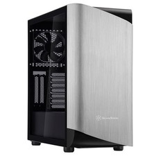 Silverstone SST-SEA1SB-G, Seta A1, Mid-tower, Tempered Glass, Drive Bays: 2x3... picture