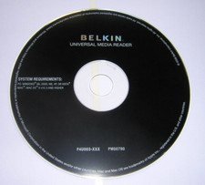 Belkin Universal Flash Media Reader F4U003 Drivers Install CD-ROM Windows Mac picture