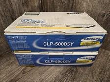 Original Samsung CLP-500D5Y Yellow Toner Cartridge picture