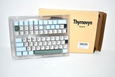 Thyrnovyn 124 Keys Black Grey Pink Keycaps PBT Cherry Profile ANSI NWT picture