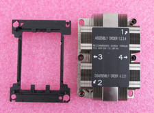 Genuine Supermicro 1U Passive CPU Heatsink Socket LGA3647-0 Narrow SNK-P0067PSMB picture