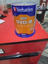 NEW Verbatim AZO DVD-R 100-Pack | 16X 4.7GB 120 Min | Spindle | Sealed #95102 picture