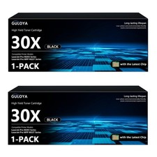 30X CF230X Black Toner Cartridge High Yield 2 pack picture