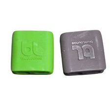Bluelounge CableClip Small Rubber Cord Organizer Clips Green Gray Lot of 2 picture