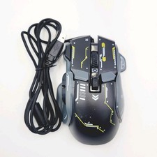 TITAN Wired LED Gaming Mouse w/4 Adjustable DPI Modes #GA-0536 Working picture